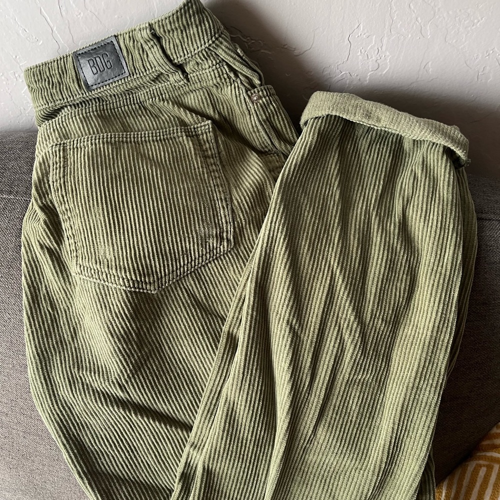 BDG Green Corduroy Pants